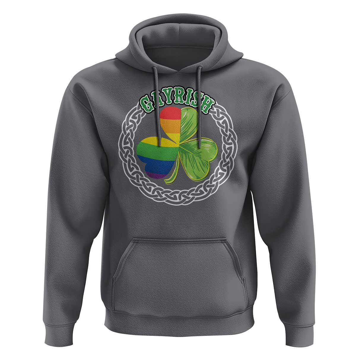 Gayrish Funny St. Patrick's Day LGBT Hoodie