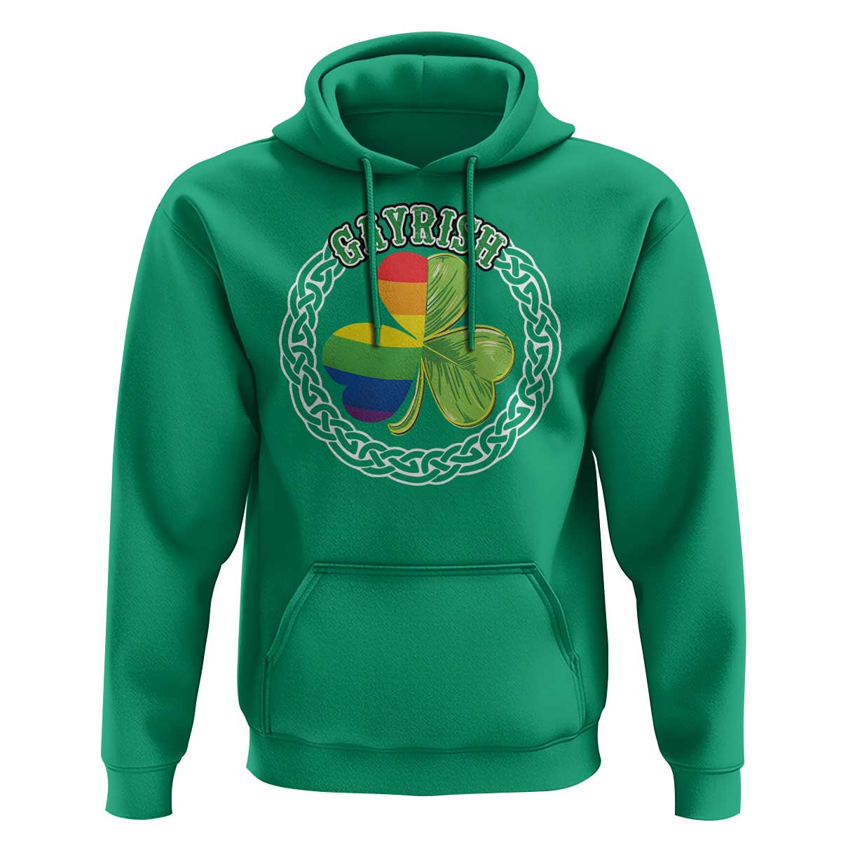 Gayrish Funny St. Patrick's Day LGBT Hoodie