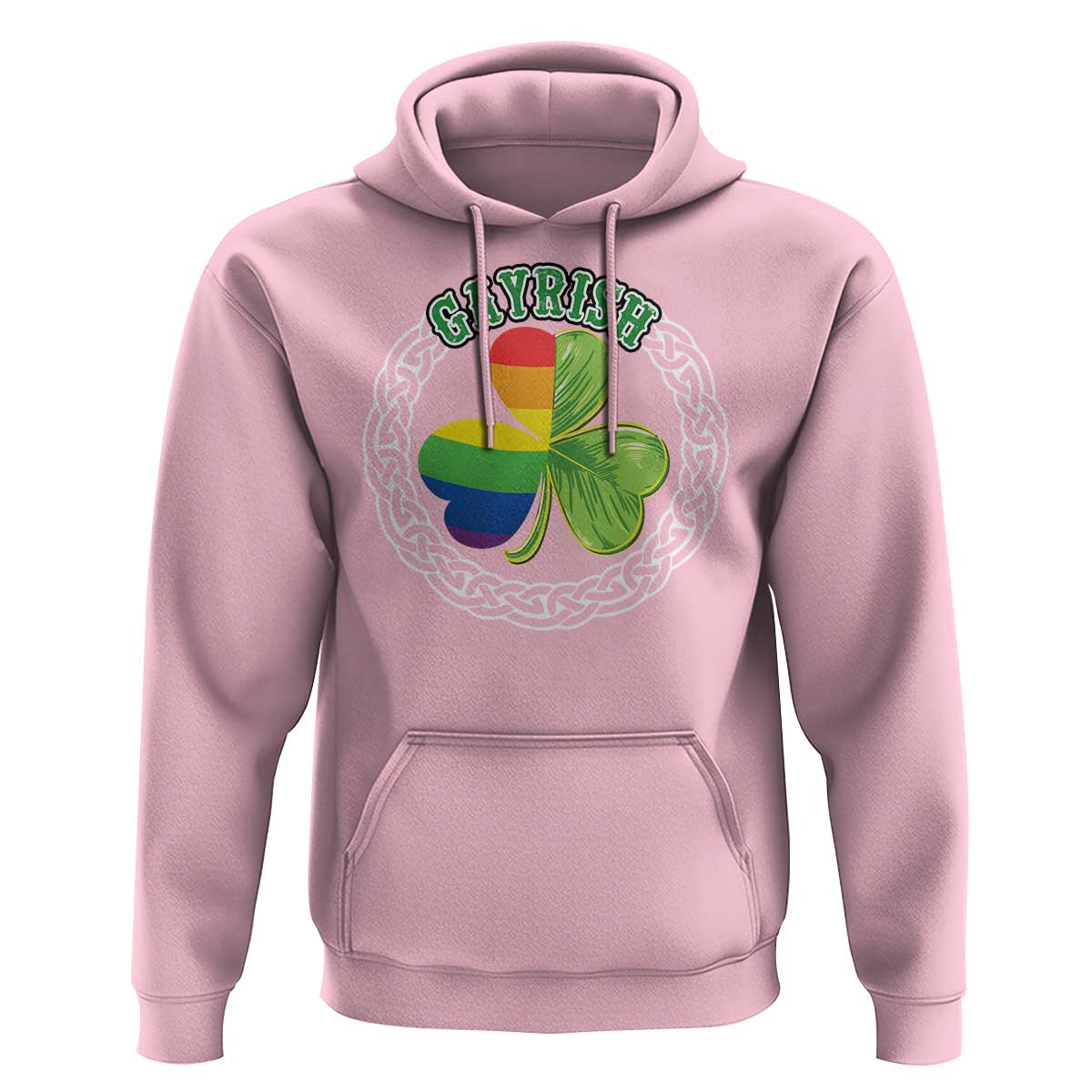 Gayrish Funny St. Patrick's Day LGBT Hoodie
