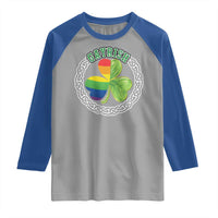 Gayrish Funny St. Patrick's Day LGBT Raglan Shirt