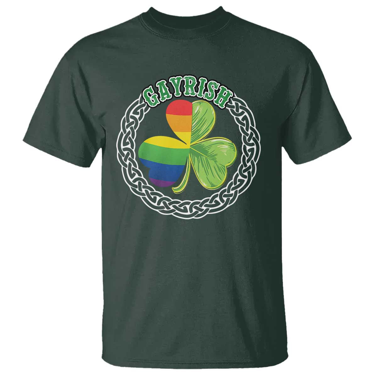 Gayrish Funny St. Patrick's Day LGBT T Shirt