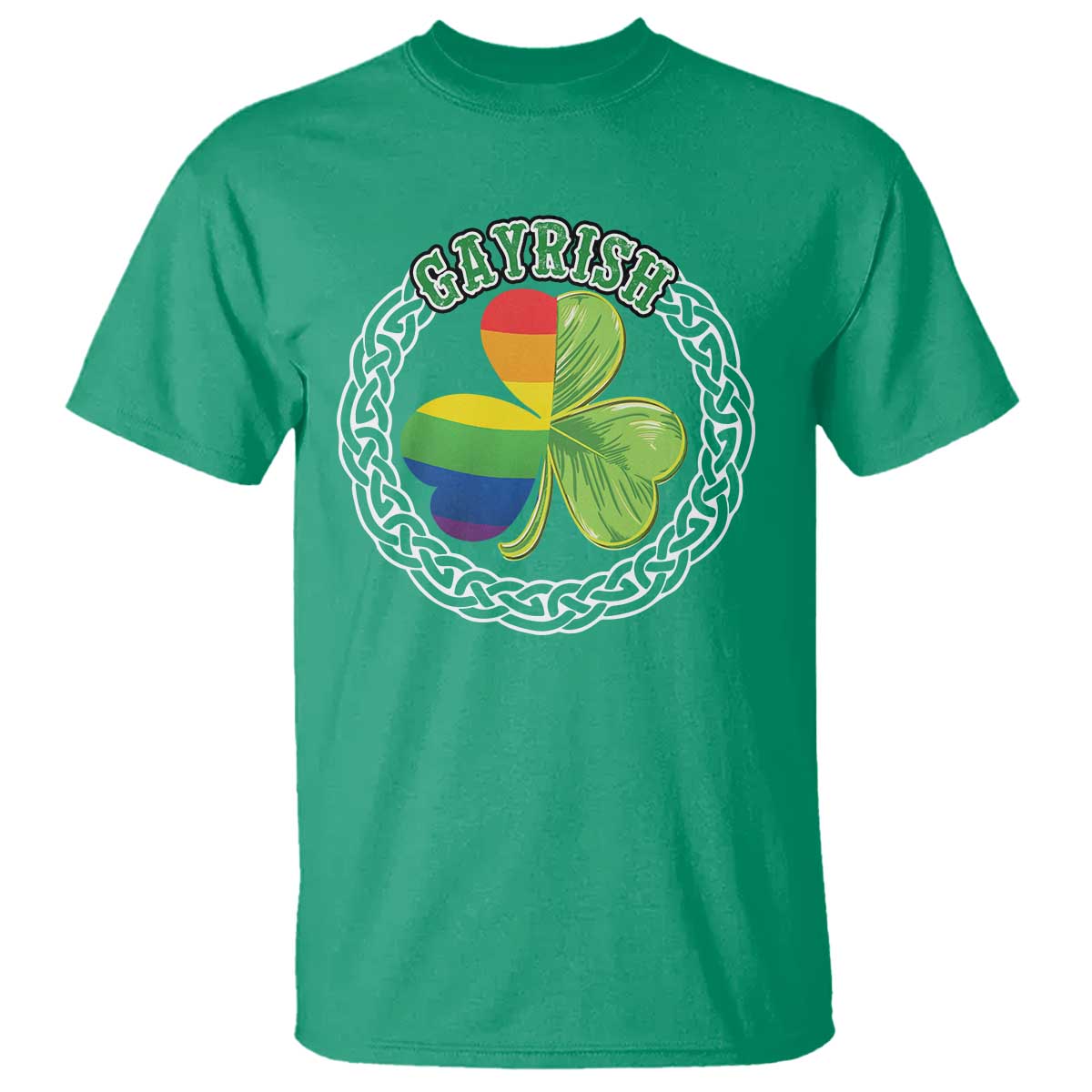 Gayrish Funny St. Patrick's Day LGBT T Shirt