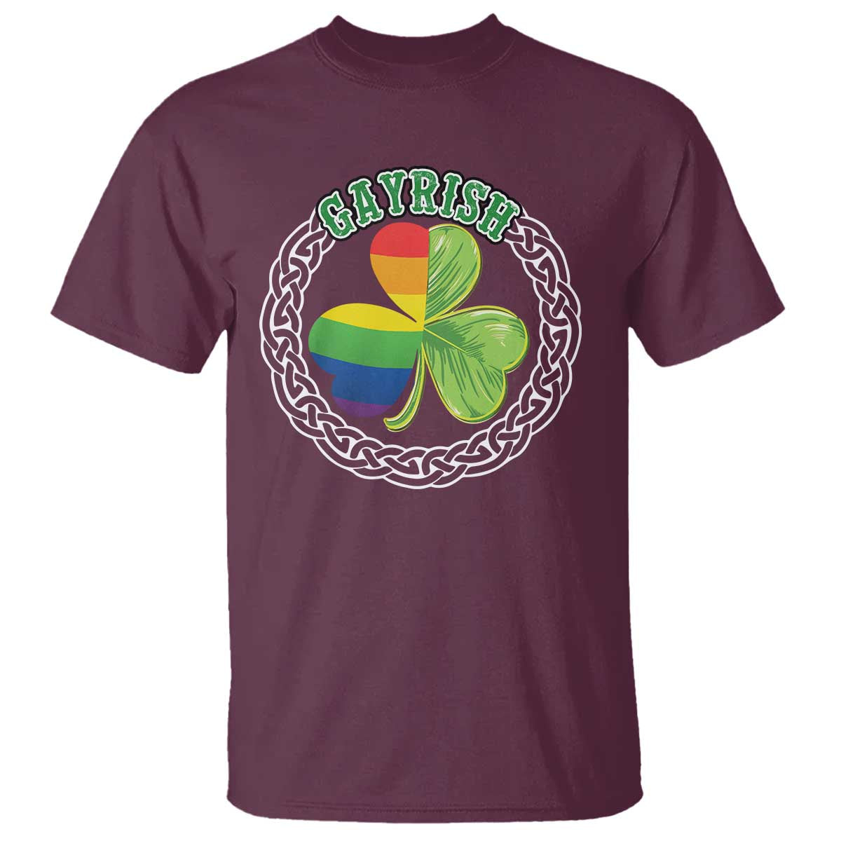 Gayrish Funny St. Patrick's Day LGBT T Shirt