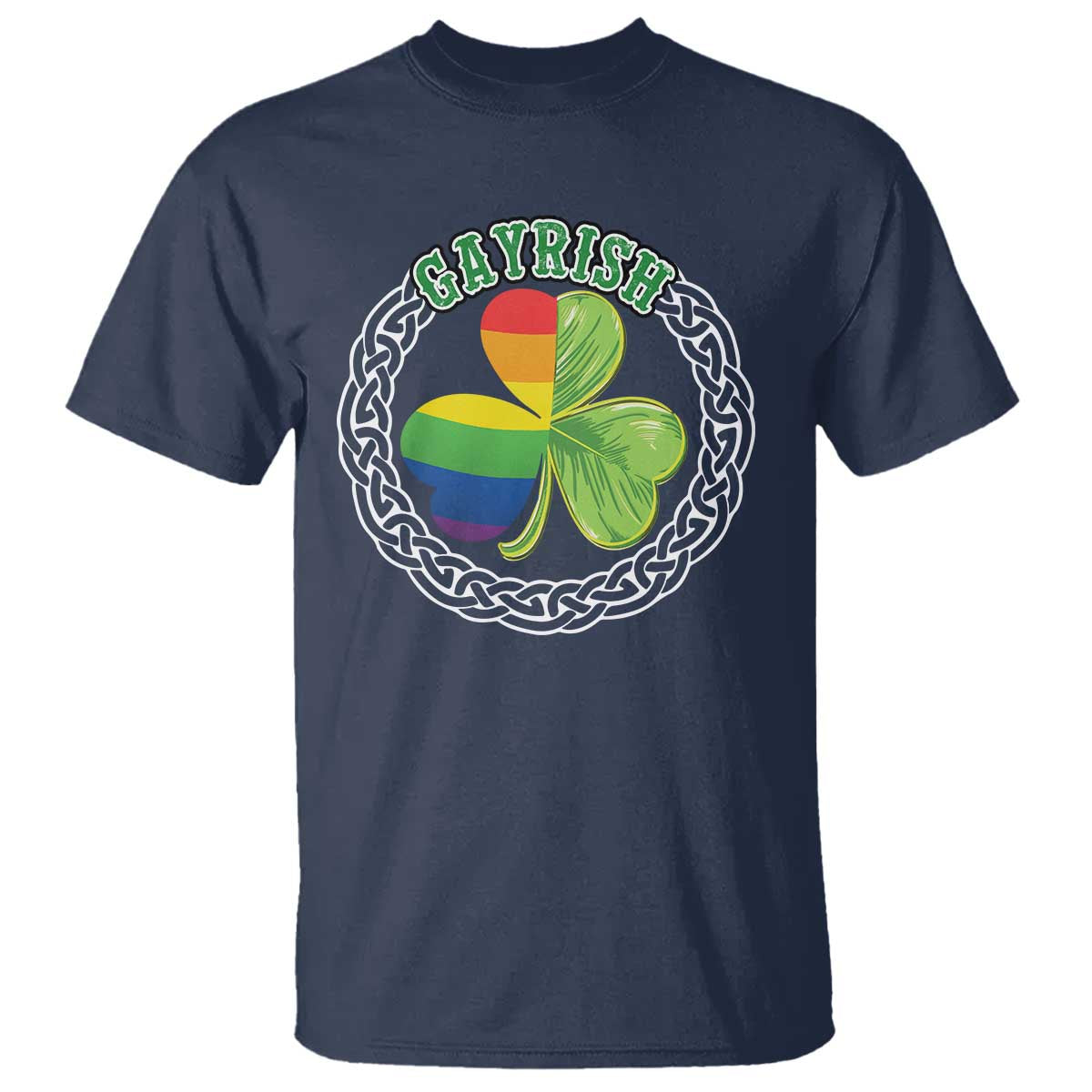 Gayrish Funny St. Patrick's Day LGBT T Shirt