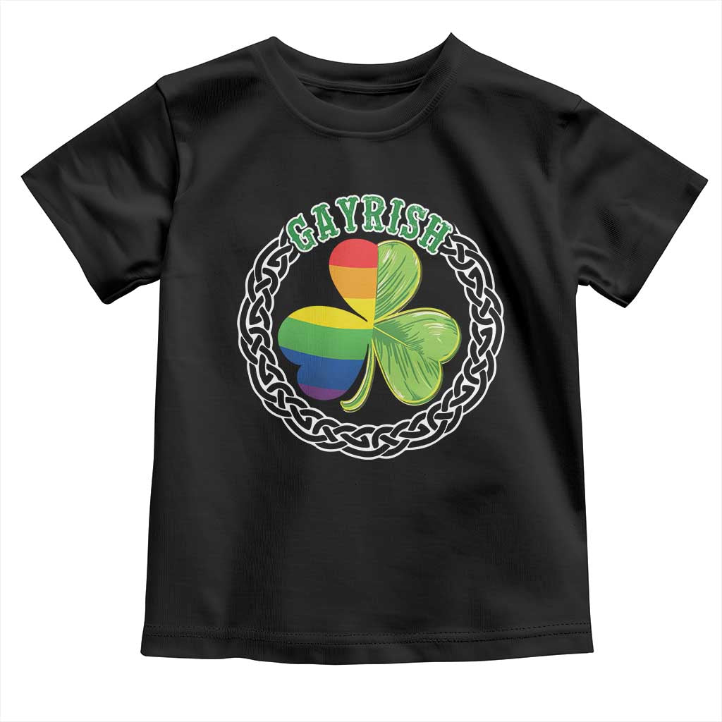 Gayrish Funny St. Patrick's Day LGBT Toddler T Shirt