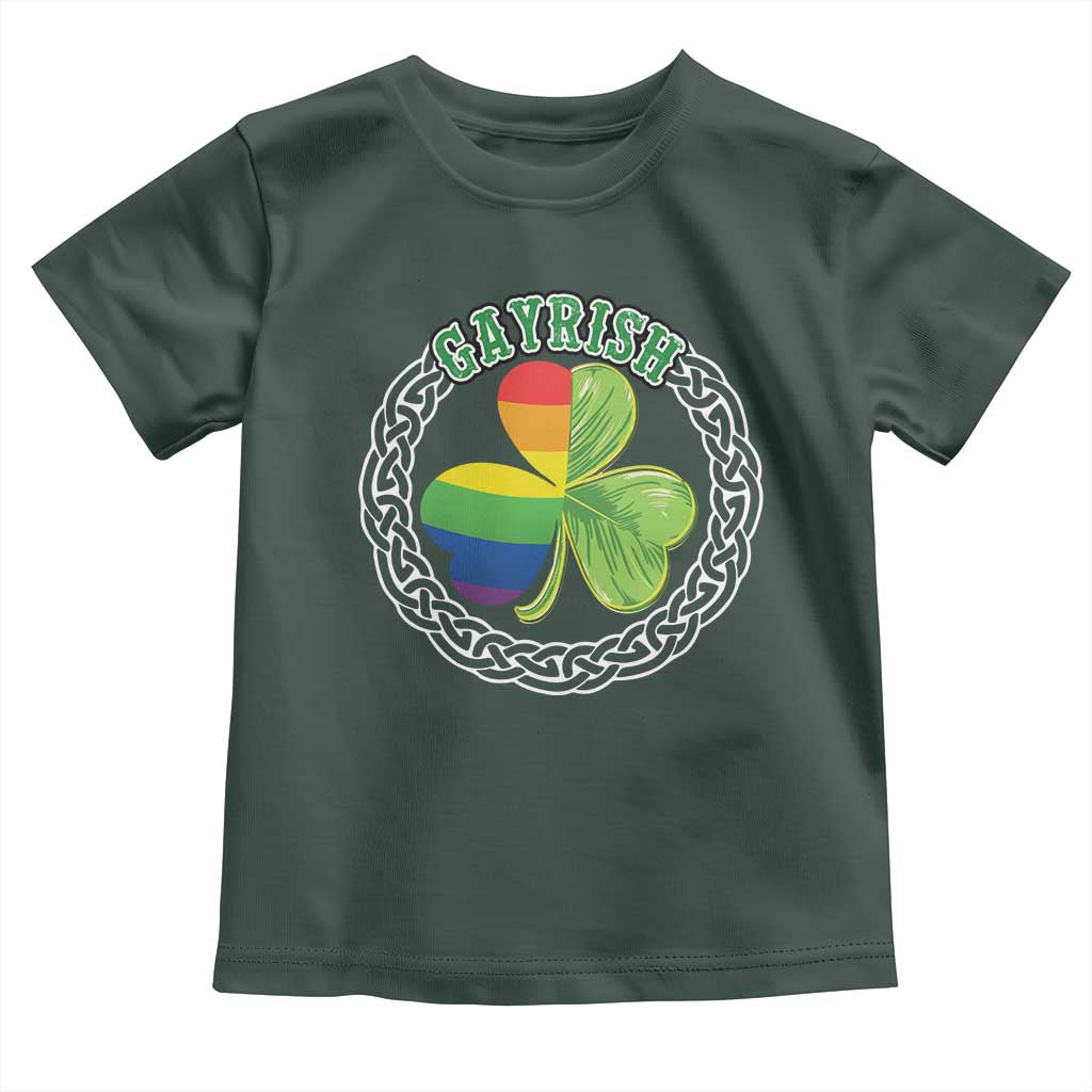 Gayrish Funny St. Patrick's Day LGBT Toddler T Shirt