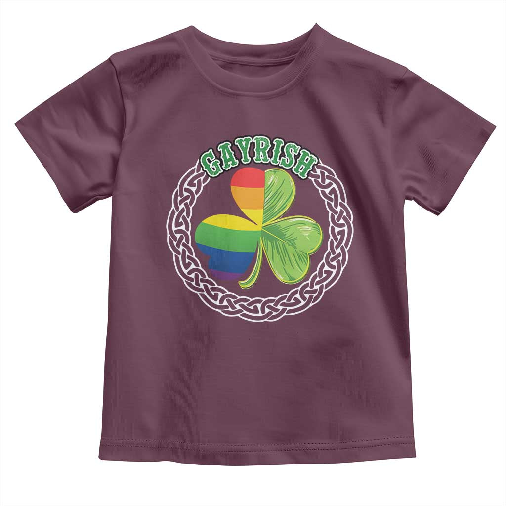 Gayrish Funny St. Patrick's Day LGBT Toddler T Shirt
