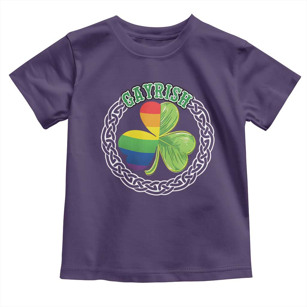 Gayrish Funny St. Patrick's Day LGBT Toddler T Shirt