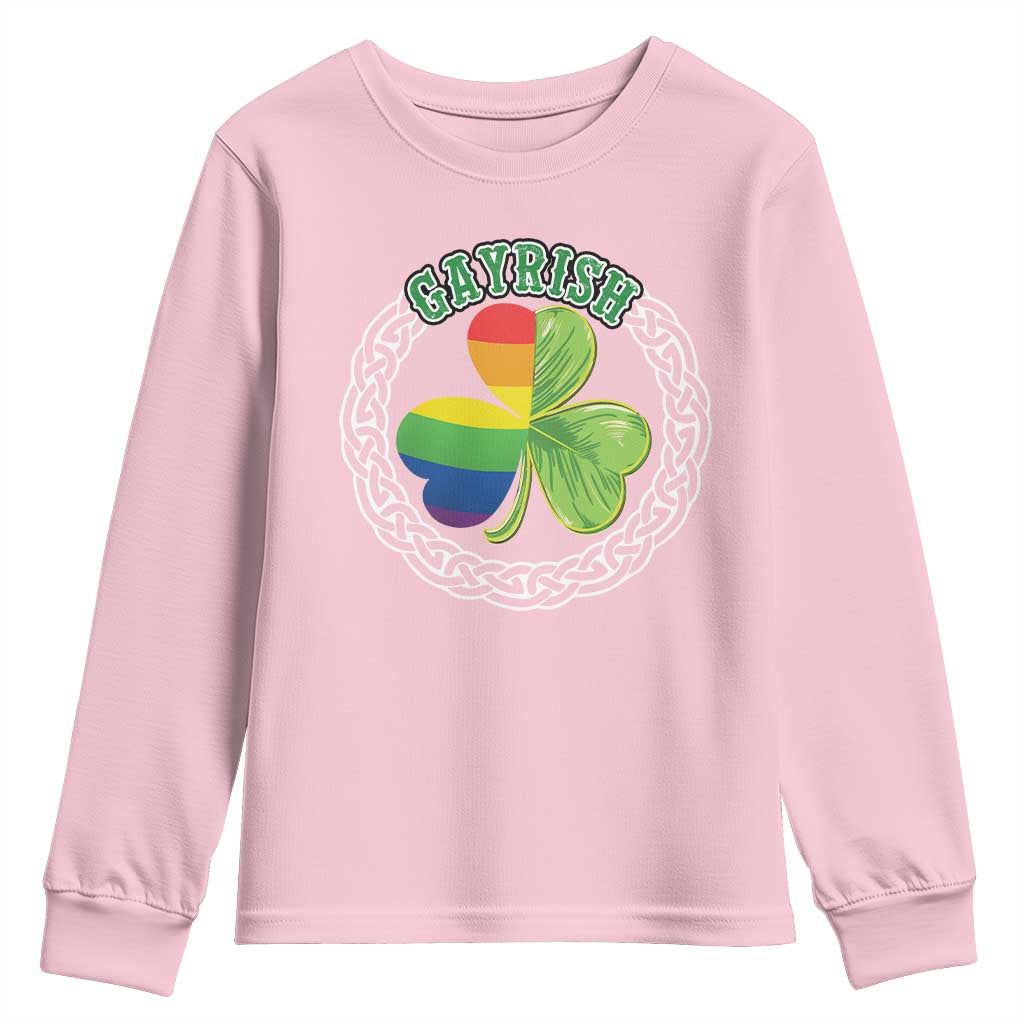 Gayrish Funny St. Patrick's Day LGBT Youth Sweatshirt