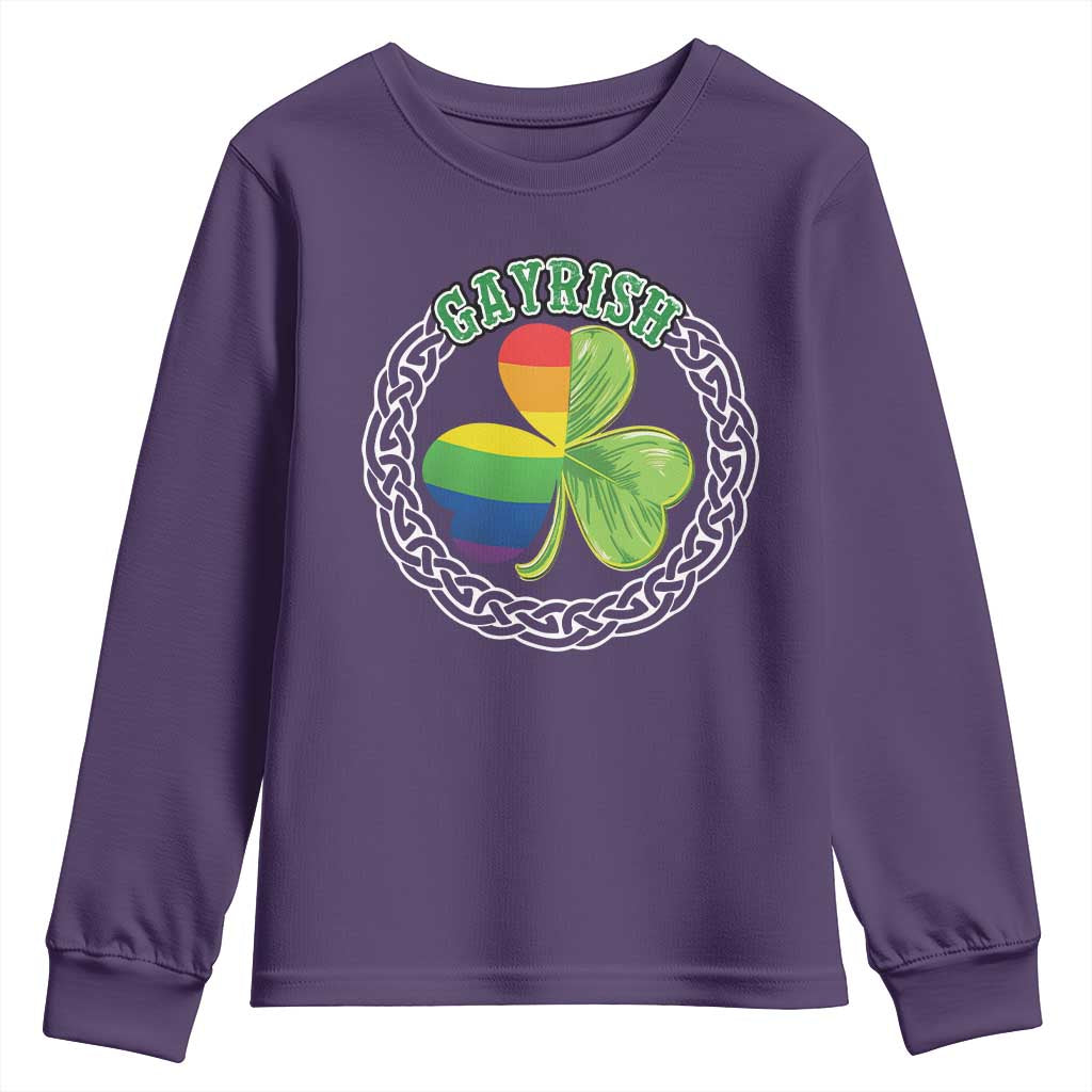Gayrish Funny St. Patrick's Day LGBT Youth Sweatshirt