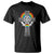 Rainbow Celtic Claddagh Cross T Shirt