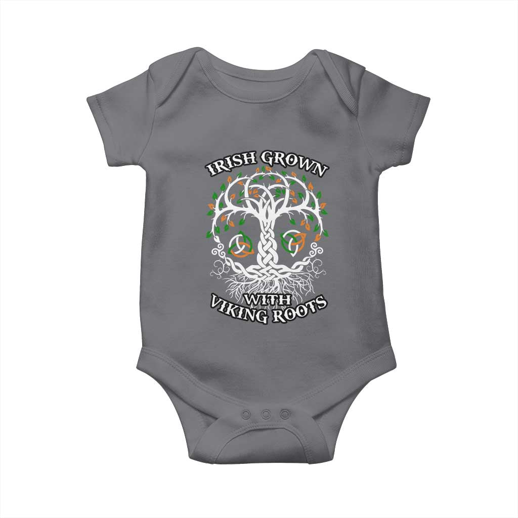 Irish Grown With Viking Roots Baby Onesie
