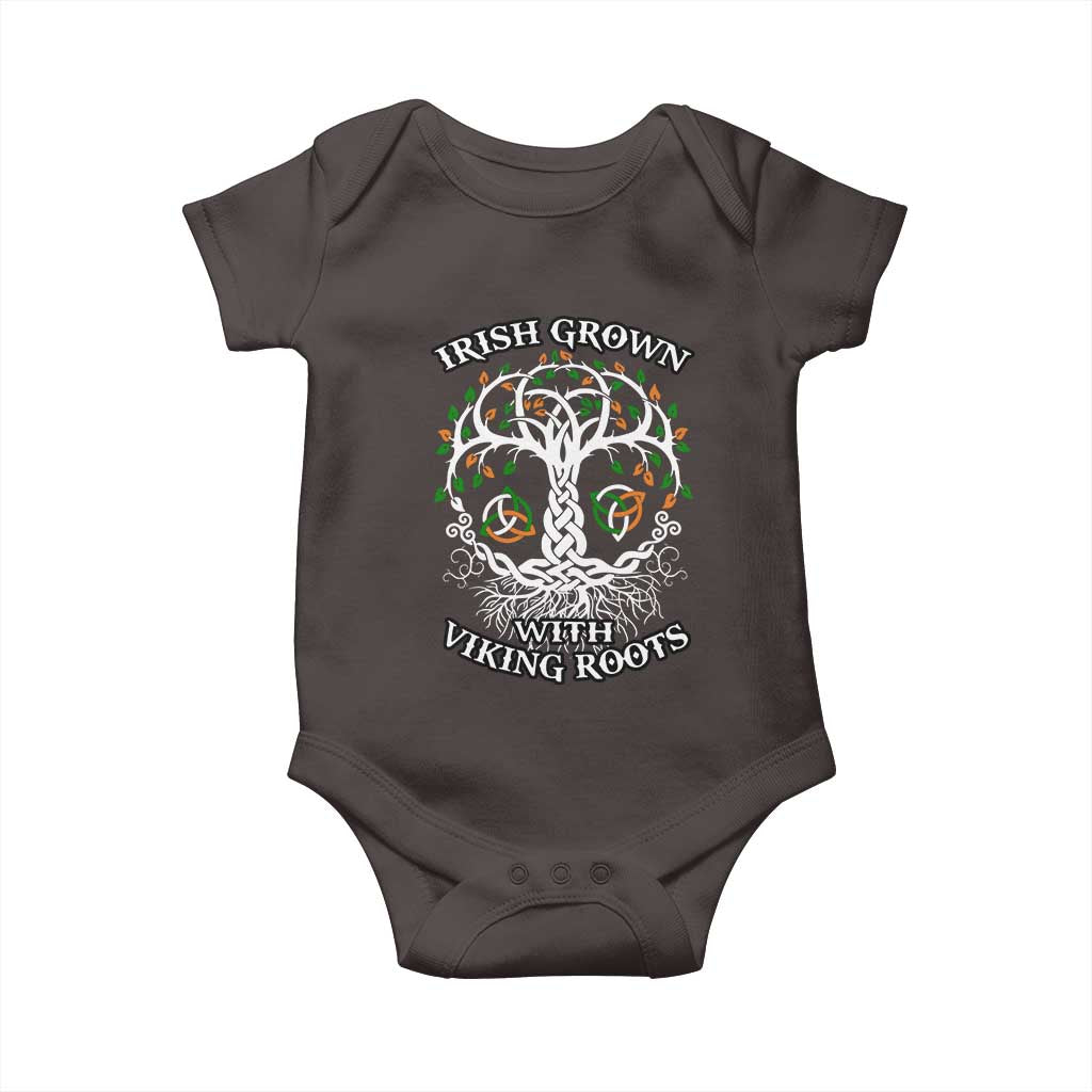 Irish Grown With Viking Roots Baby Onesie