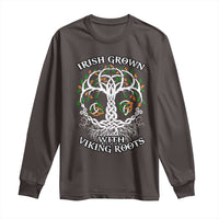 Irish Grown With Viking Roots Long Sleeve Shirt