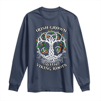 Irish Grown With Viking Roots Long Sleeve Shirt