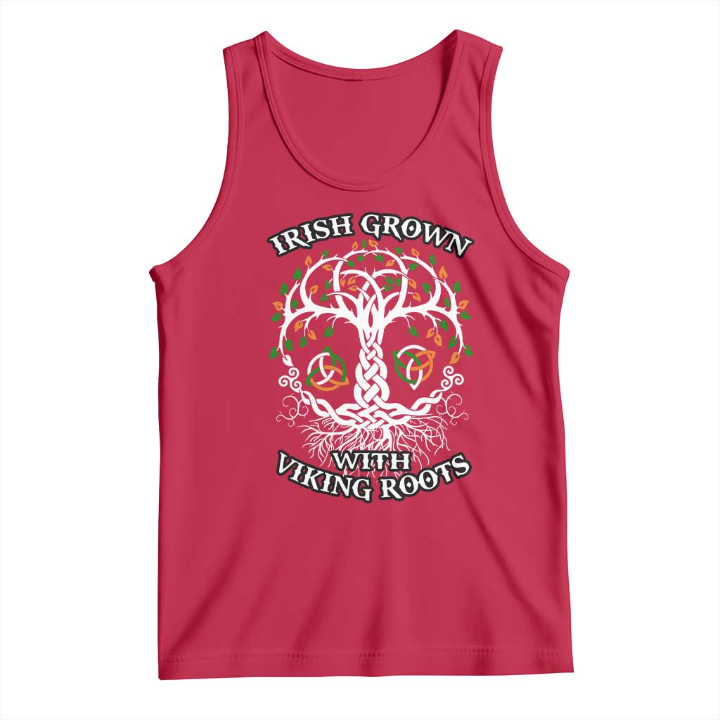 Irish Grown With Viking Roots Tank Top