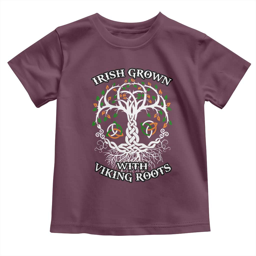 Irish Grown With Viking Roots Toddler T Shirt