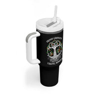 Irish Grown With Viking Roots Tumbler With Handle