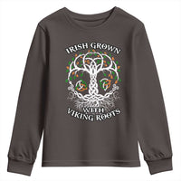 Irish Grown With Viking Roots Youth Sweatshirt