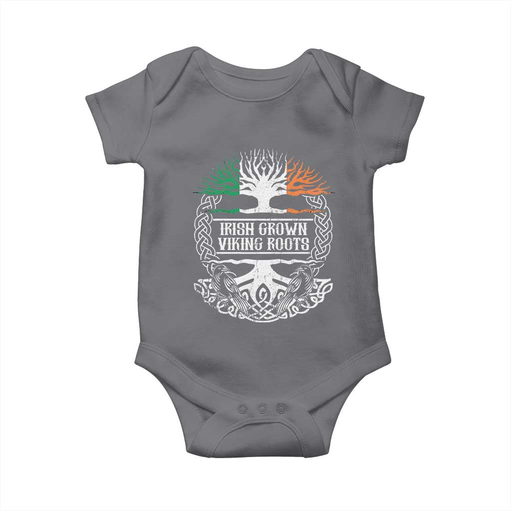 Irish Viking Baby Onesie Irish Grown With Viking Roots