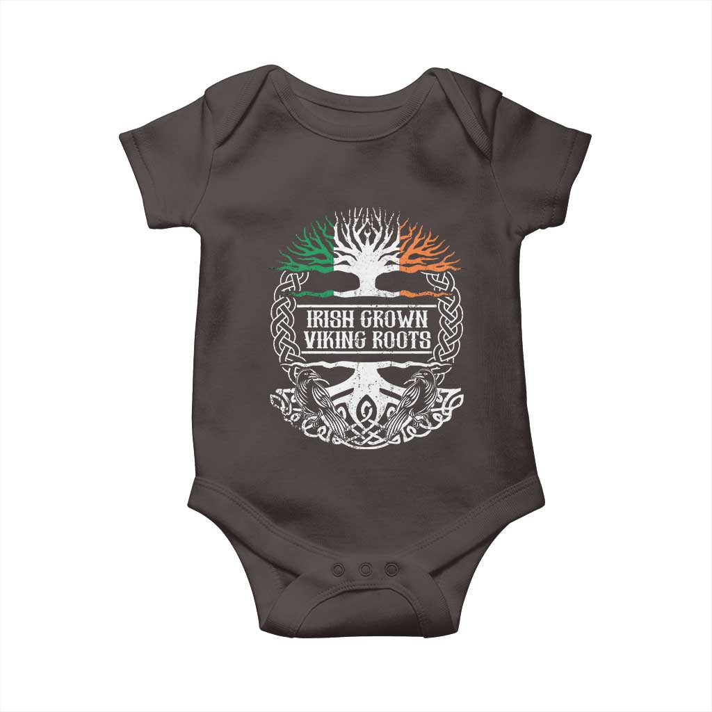 Irish Viking Baby Onesie Irish Grown With Viking Roots