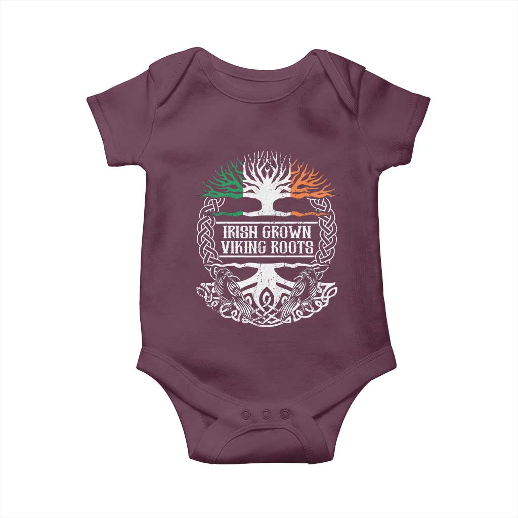 Irish Viking Baby Onesie Irish Grown With Viking Roots