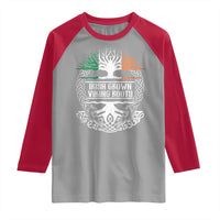 Irish Viking Raglan Shirt Irish Grown With Viking Roots
