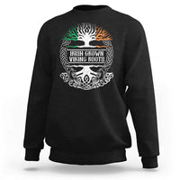 Irish Viking Sweatshirt Irish Grown With Viking Roots