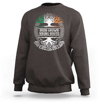 Irish Viking Sweatshirt Irish Grown With Viking Roots