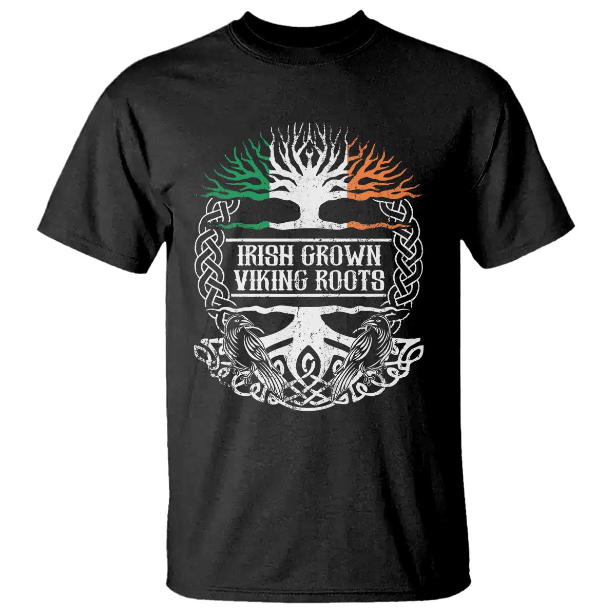 Irish Viking T Shirt Irish Grown With Viking Roots