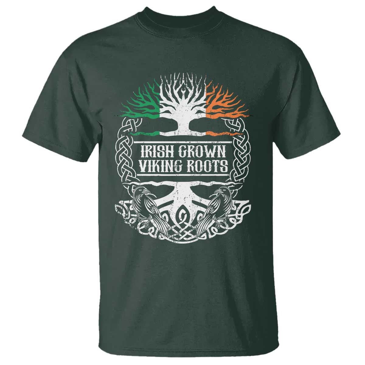 Irish Viking T Shirt Irish Grown With Viking Roots