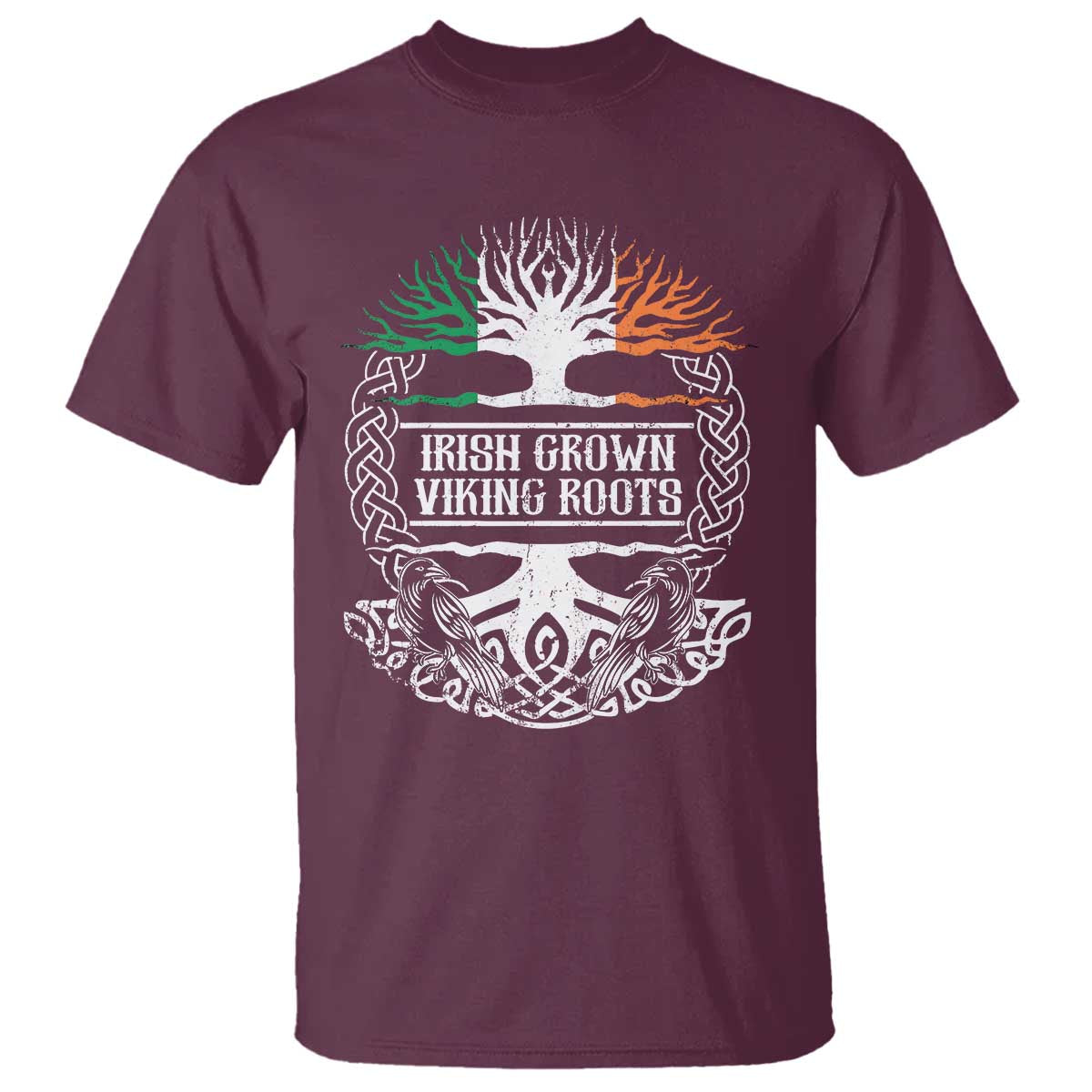 Irish Viking T Shirt Irish Grown With Viking Roots