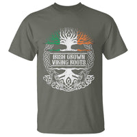 Irish Viking T Shirt Irish Grown With Viking Roots