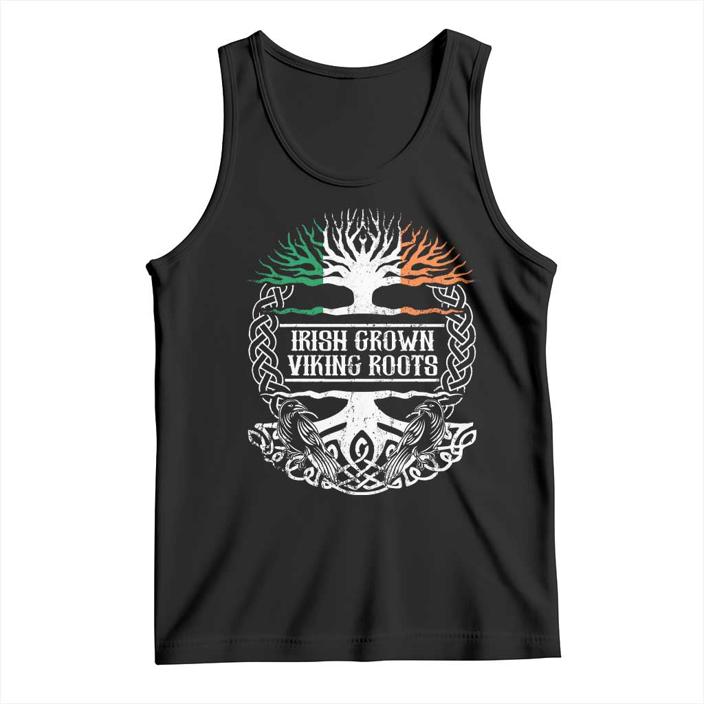Irish Viking Tank Top Irish Grown With Viking Roots