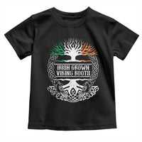 Irish Viking Toddler T Shirt Irish Grown With Viking Roots