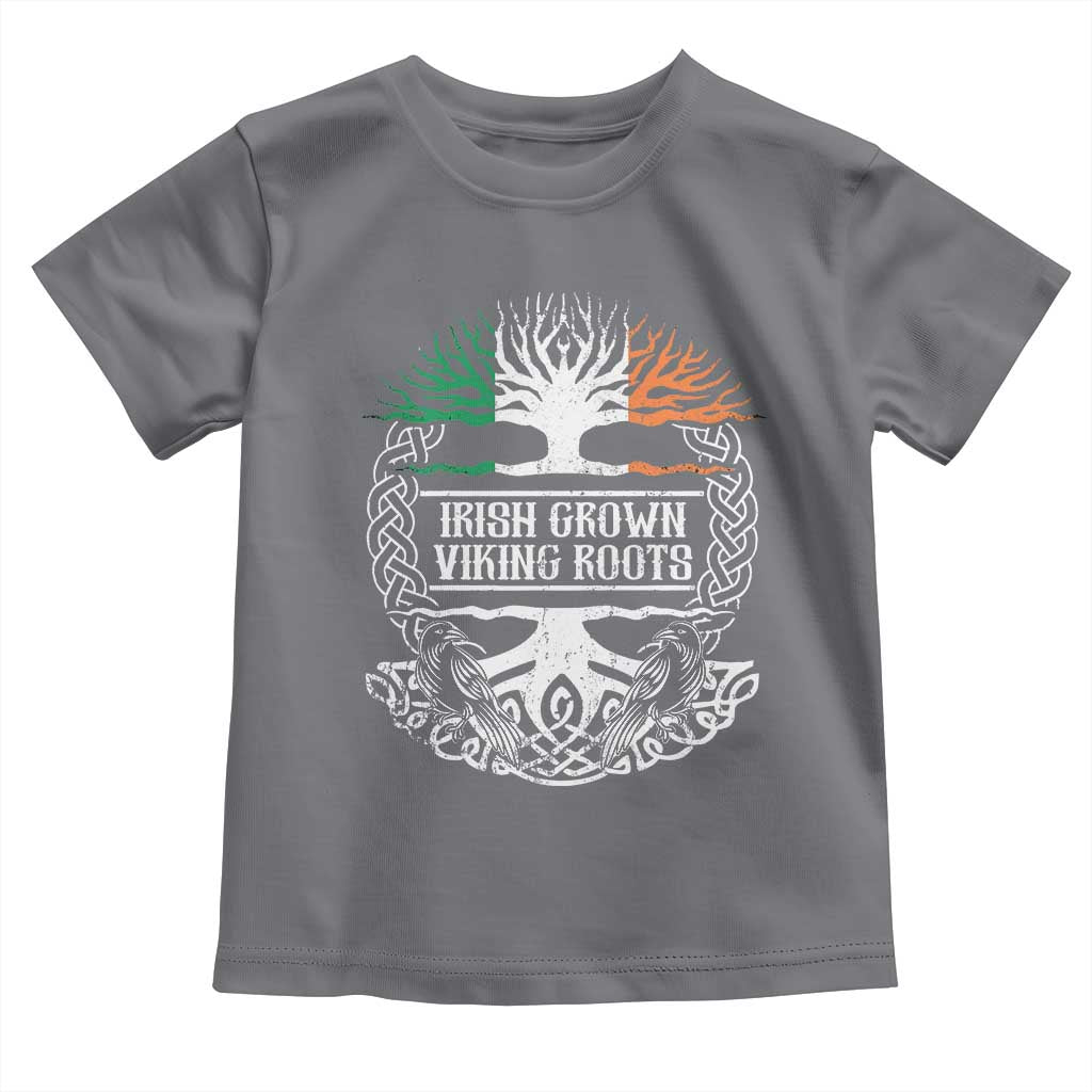 Irish Viking Toddler T Shirt Irish Grown With Viking Roots