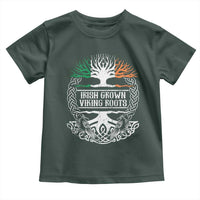 Irish Viking Toddler T Shirt Irish Grown With Viking Roots