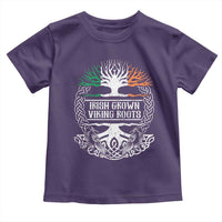 Irish Viking Toddler T Shirt Irish Grown With Viking Roots