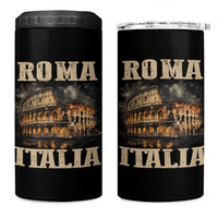 Roma Italia Colosseum 4 in 1 Can Cooler Tumbler Vintage Italy Rome
