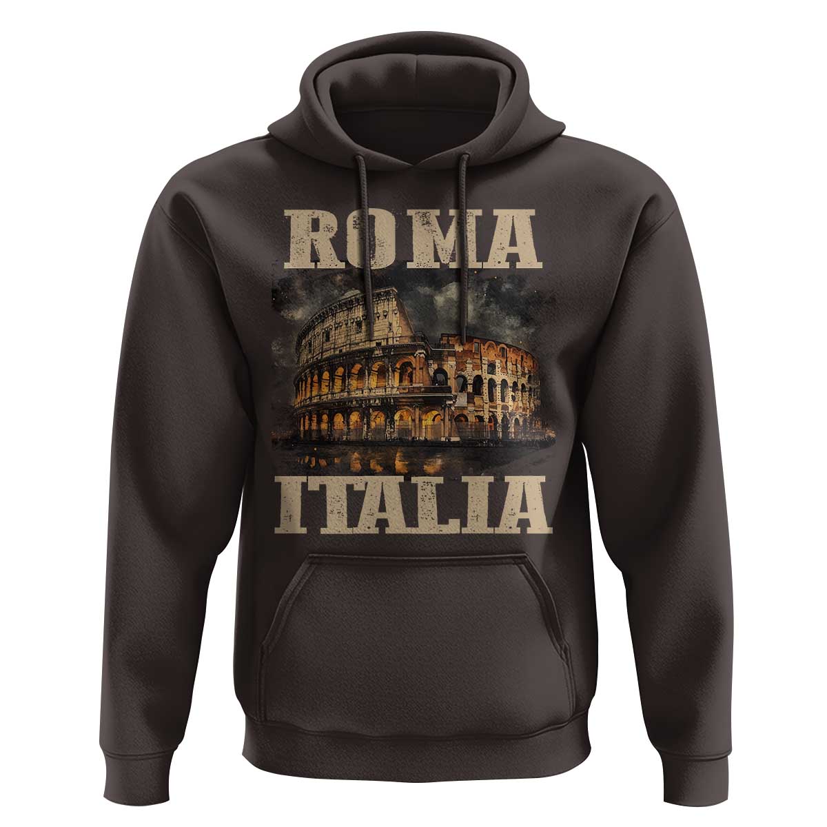 Roma Italia Colosseum Hoodie Vintage Italy Rome
