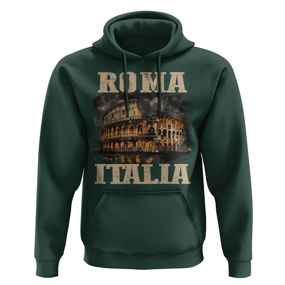 Roma Italia Colosseum Hoodie Vintage Italy Rome