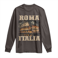 Roma Italia Colosseum Long Sleeve Shirt Vintage Italy Rome