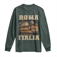 Roma Italia Colosseum Long Sleeve Shirt Vintage Italy Rome