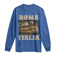 Roma Italia Colosseum Long Sleeve Shirt Vintage Italy Rome
