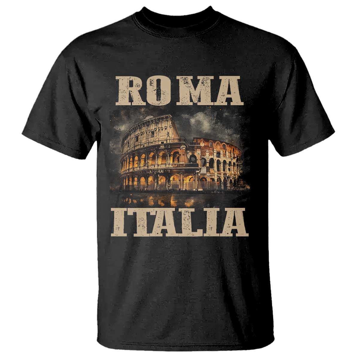 Roma Italia Colosseum T Shirt Vintage Italy Rome