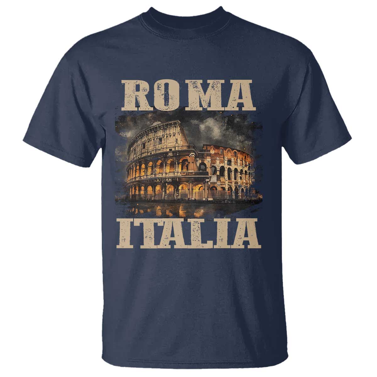 Roma Italia Colosseum T Shirt Vintage Italy Rome