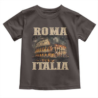 Roma Italia Colosseum Toddler T Shirt Vintage Italy Rome
