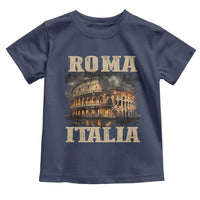 Roma Italia Colosseum Toddler T Shirt Vintage Italy Rome