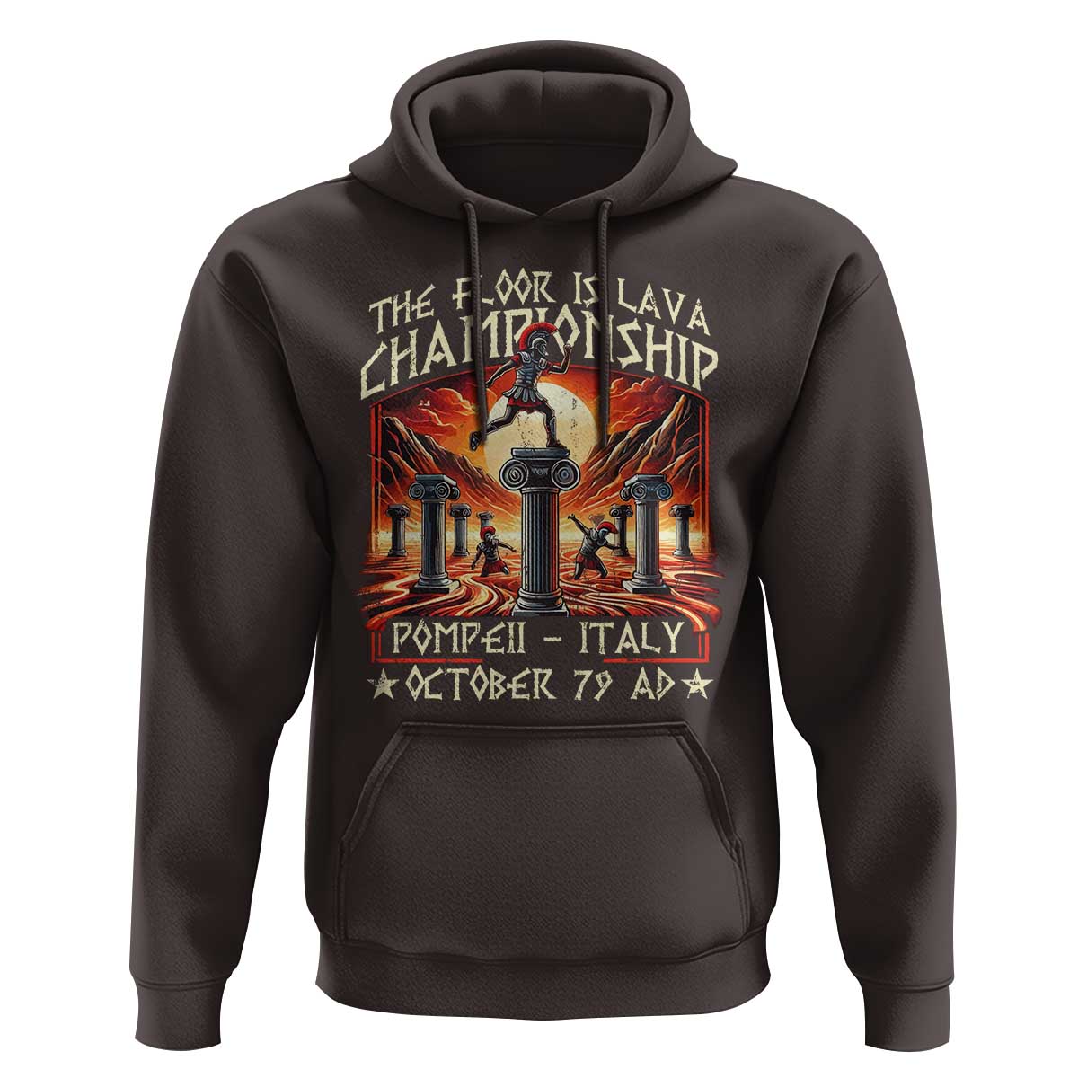 Pompeii Hoodie The Floor Is Lava Championship Italy