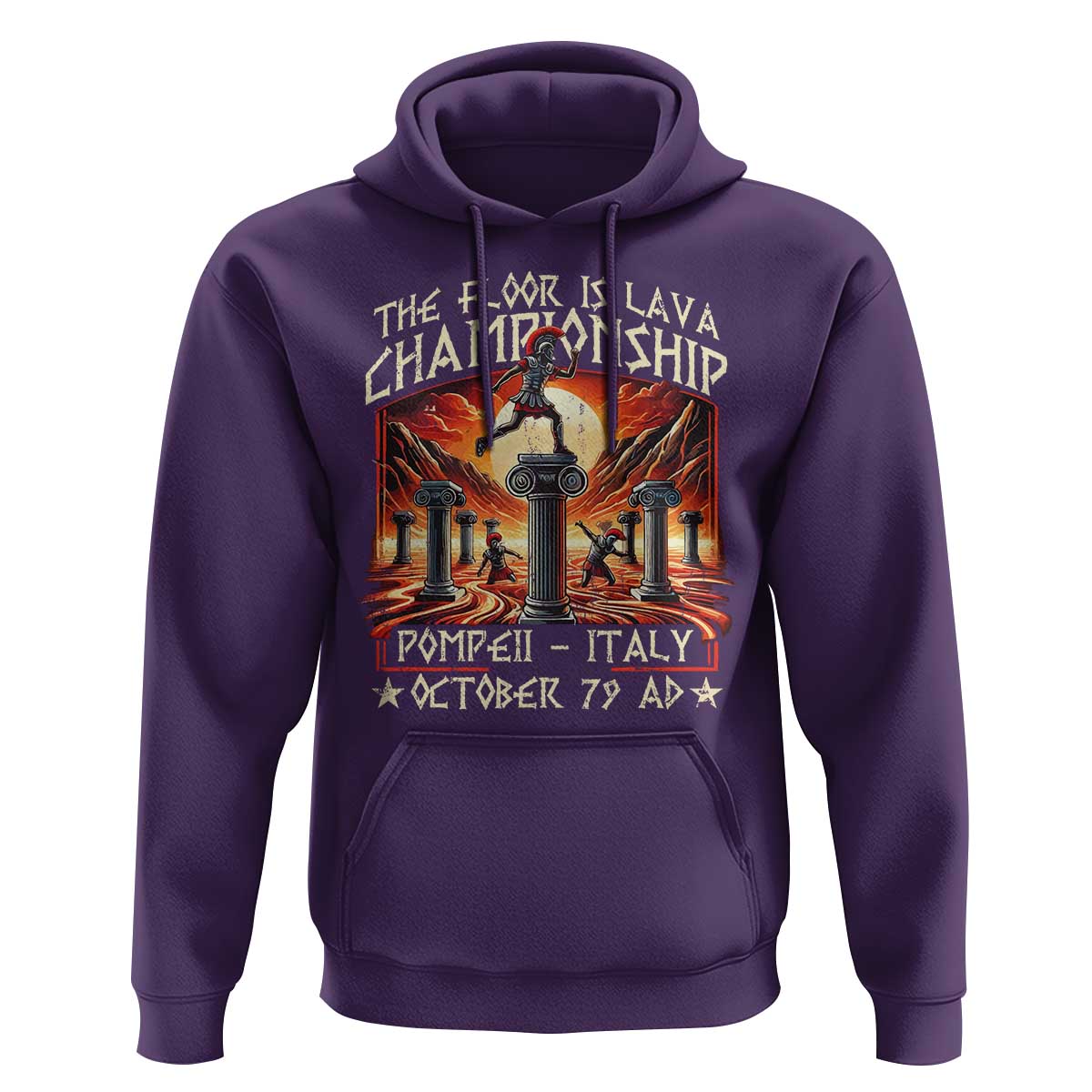 Pompeii Hoodie The Floor Is Lava Championship Italy